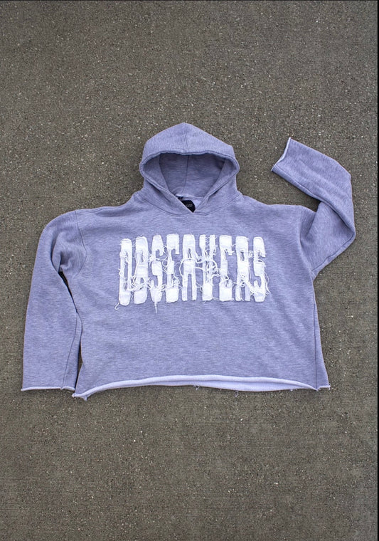 PART I:GRAY OBSERVERS DISTRESSED HOODIE